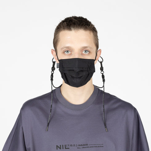 761ACU1-S-BLACK / Niløs ストラップマスク - JULIUS TOKYO STORE